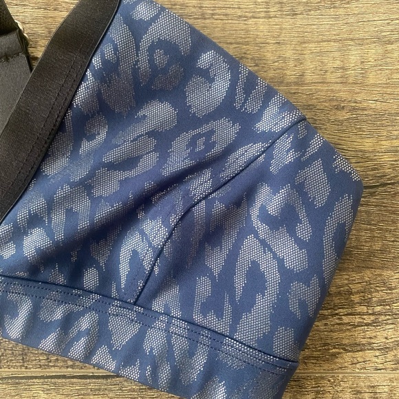 HEROINE SPORTS one47 cheetah print adjustable straps women sport bra Size Small - Picture 5 of 13